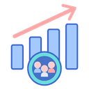 Social Reach Growth icon